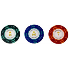 Набор для покера Monte Carlo на 500 фишек